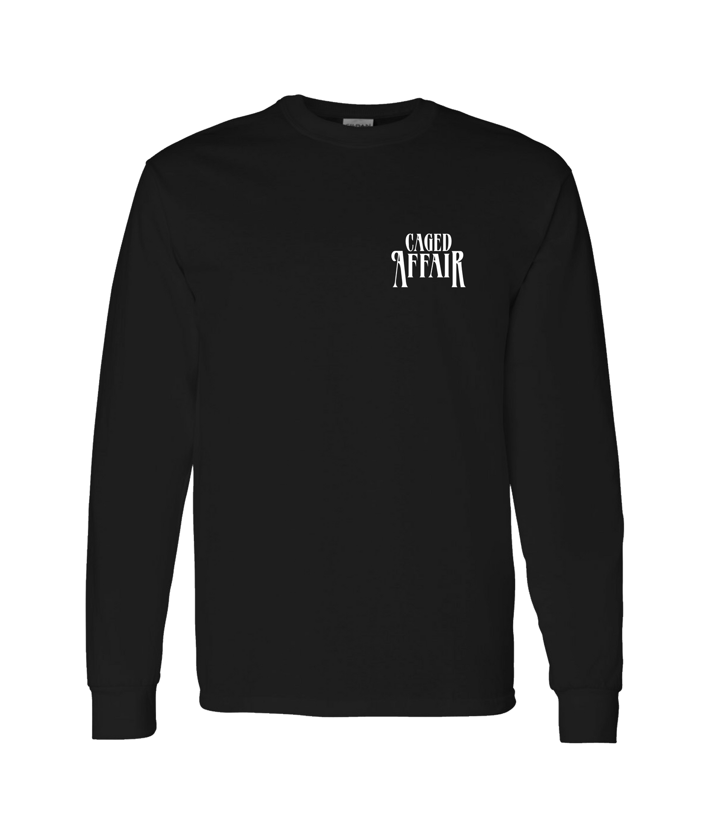 Caged Affair - Rat - Black Long Sleeve T