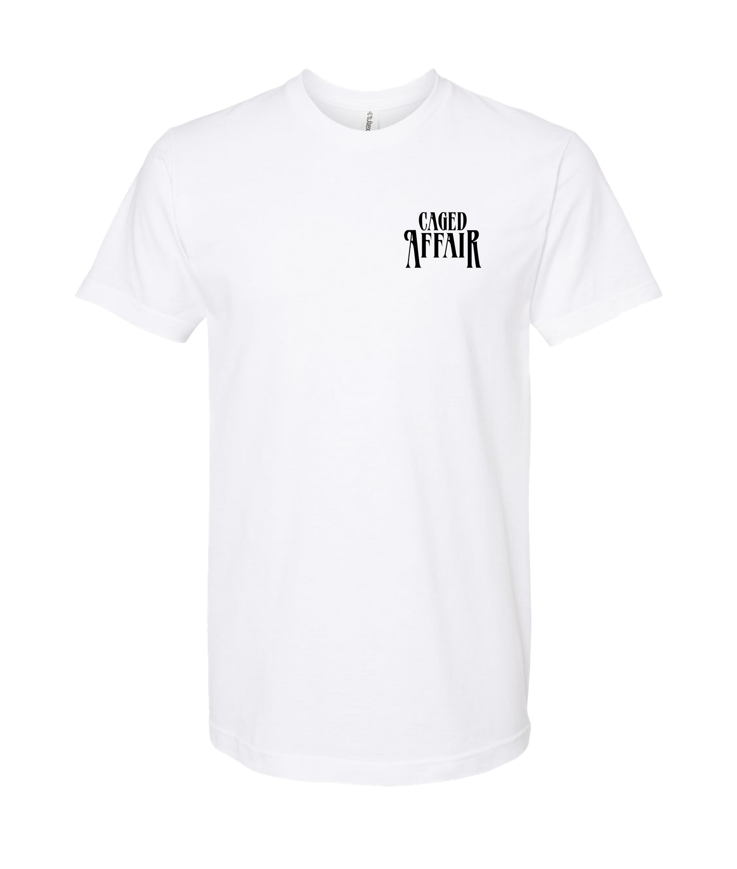 Caged Affair - Rat - White T Shirt