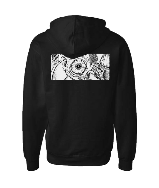 CanningMusic - DESIGN 1 - Black Zip Up Hoodie