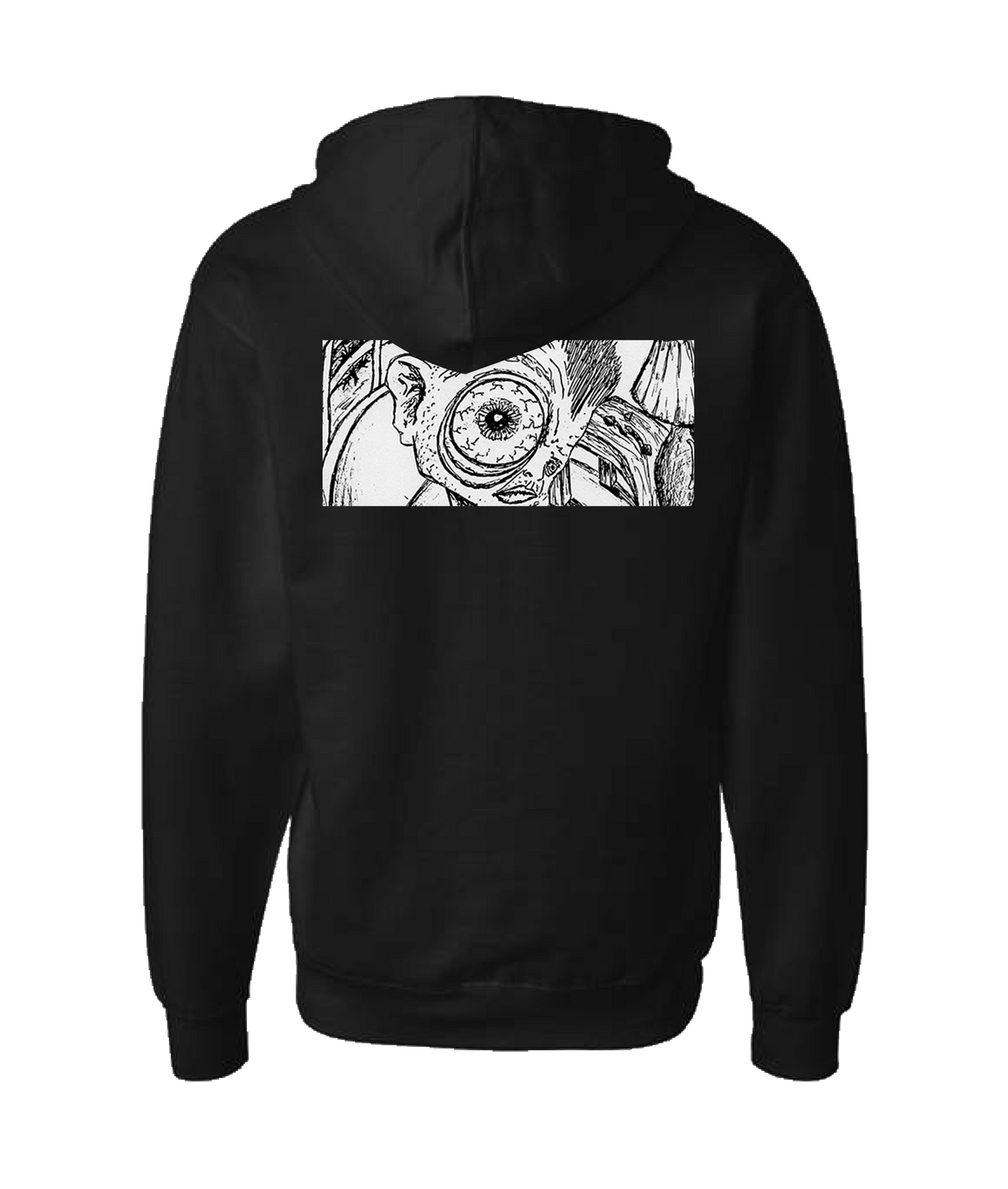V-CANMTOP - DESIGN 1 - Black Zip Up Hoodie