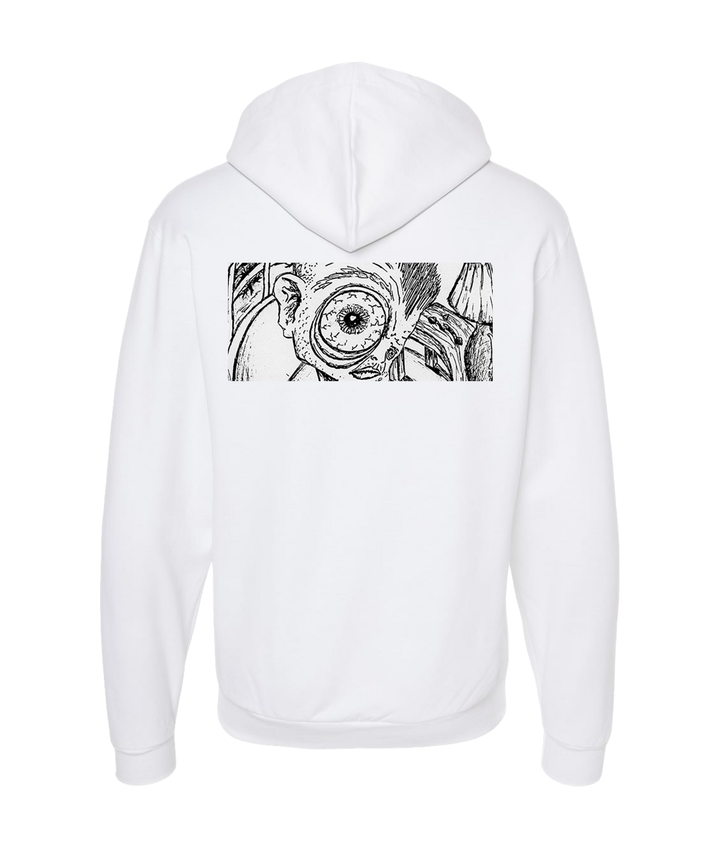 CanningMusic - DESIGN 1 - White Zip Up Hoodie