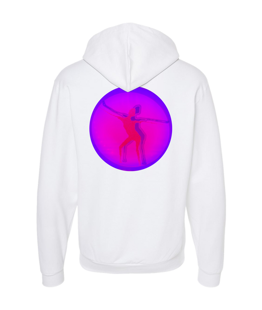 CanningMusic - DESIGN 2 - White Zip Up Hoodie