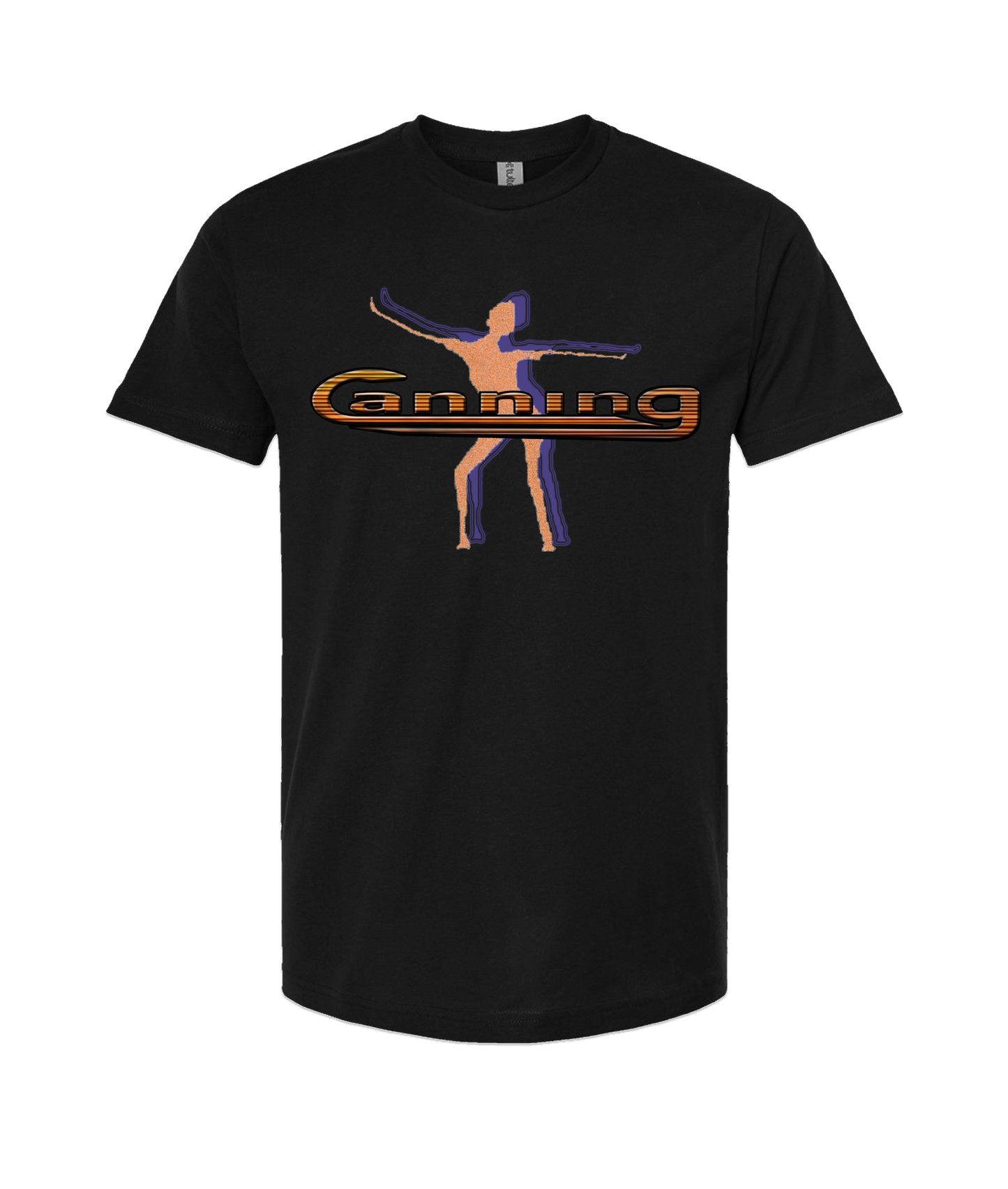 CanningMusic - DESIGN 3 - Black T-Shirt