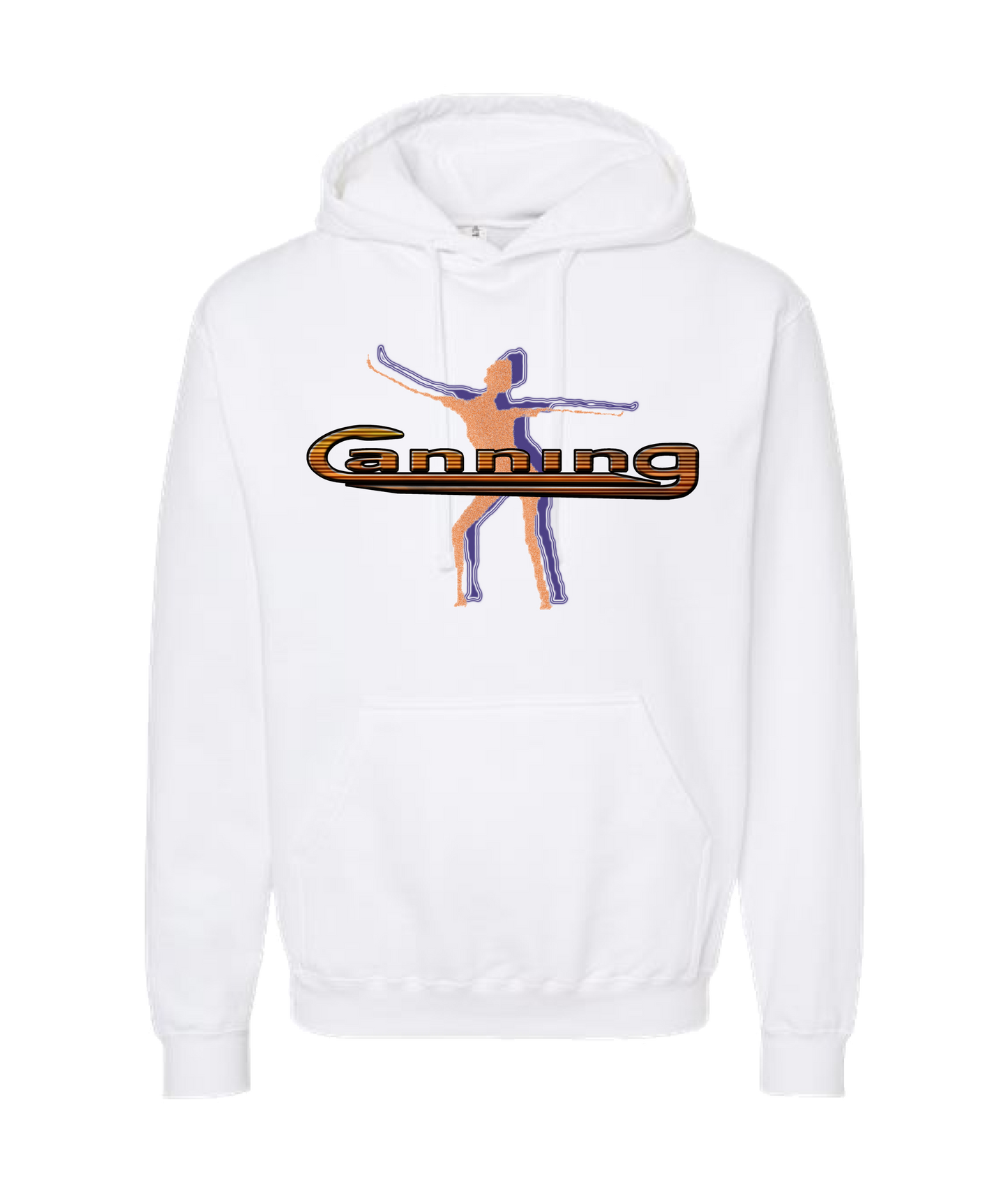 CanningMusic - DESIGN 3 - White Hoodie
