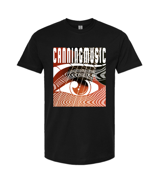 CanningMusic - DESIGN 4 - Black T-Shirt