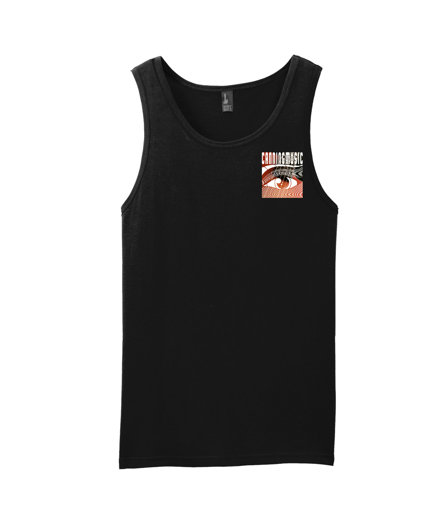CanningMusic - DESIGN 4 - Black Tank Top