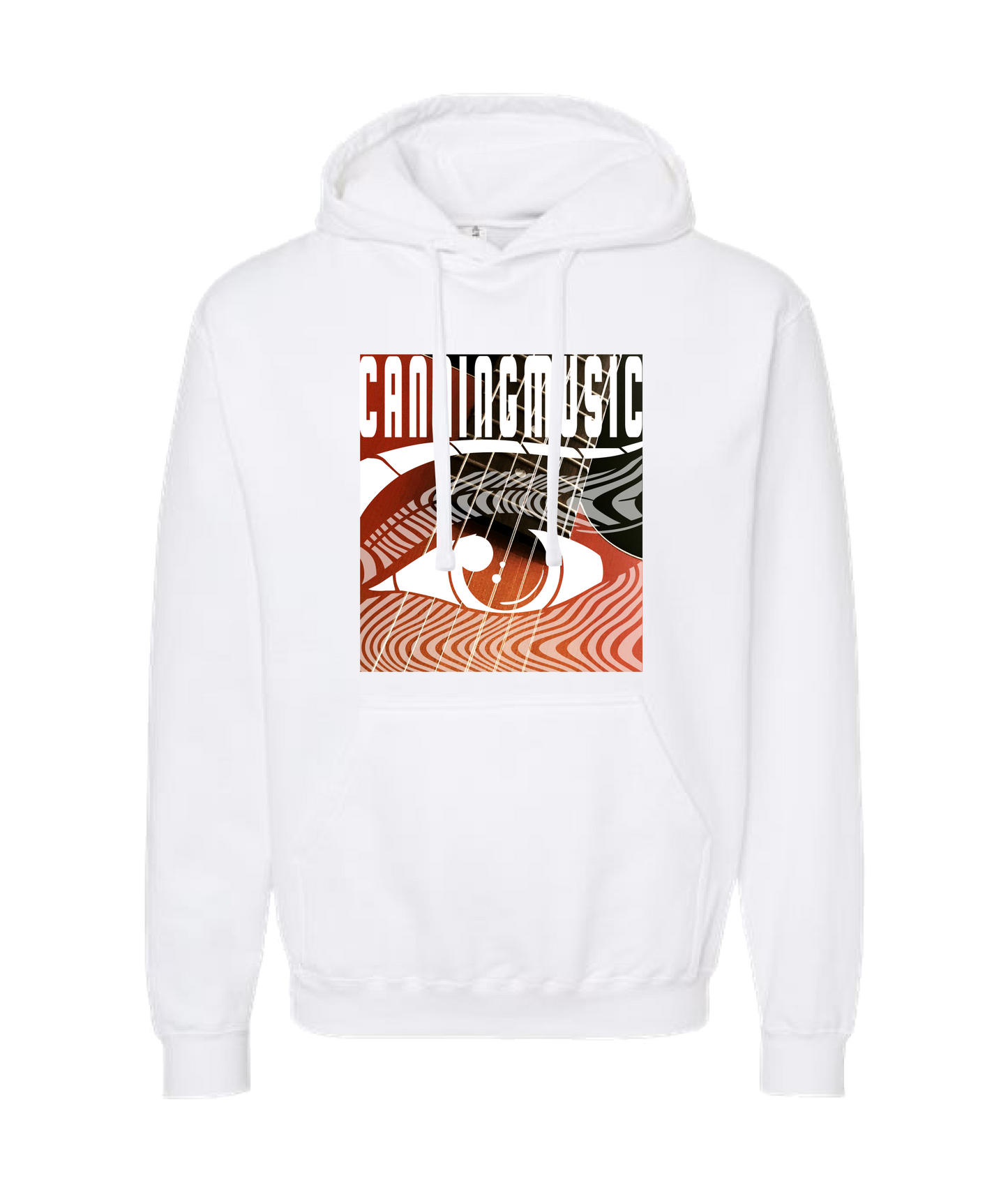 CanningMusic - DESIGN 4 - White Hoodie