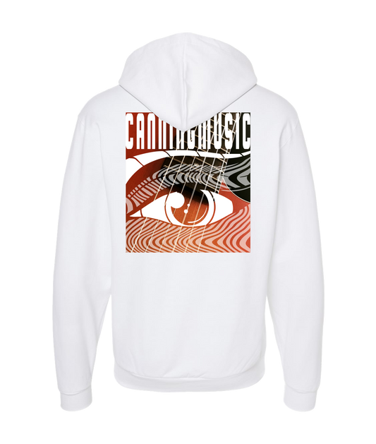 CanningMusic - DESIGN 4 - White Zip Up Hoodie