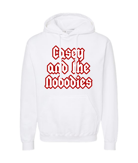 Casey and the Nobodies
 - Logo - White Hoodie