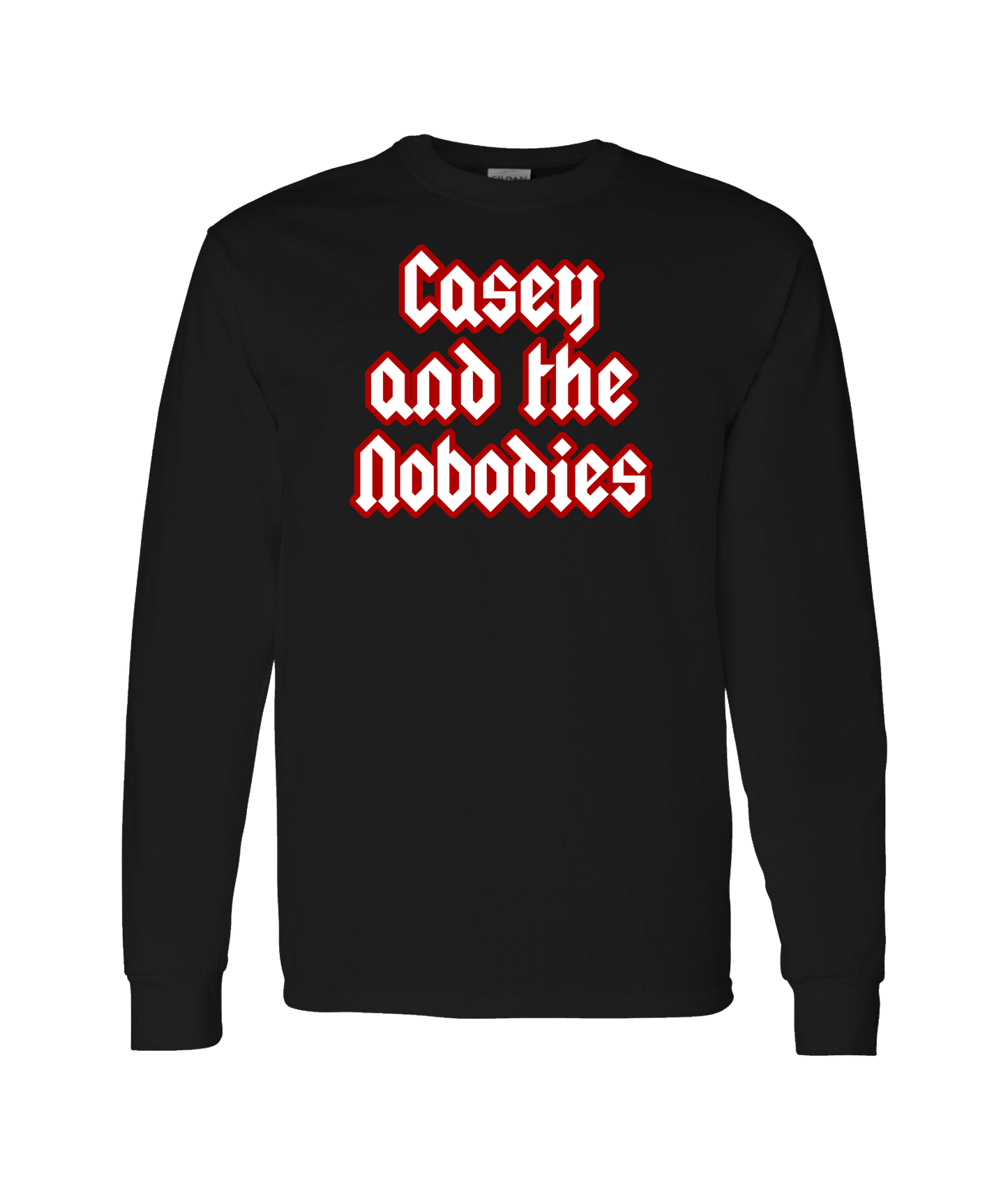 Casey and the Nobodies
- Logo - Black Long Sleeve T