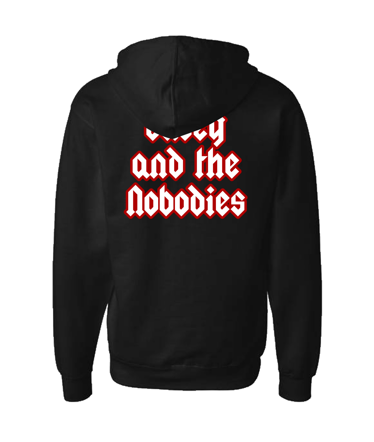 Casey and the Nobodies
- Logo - Black Zip Up Hoodie