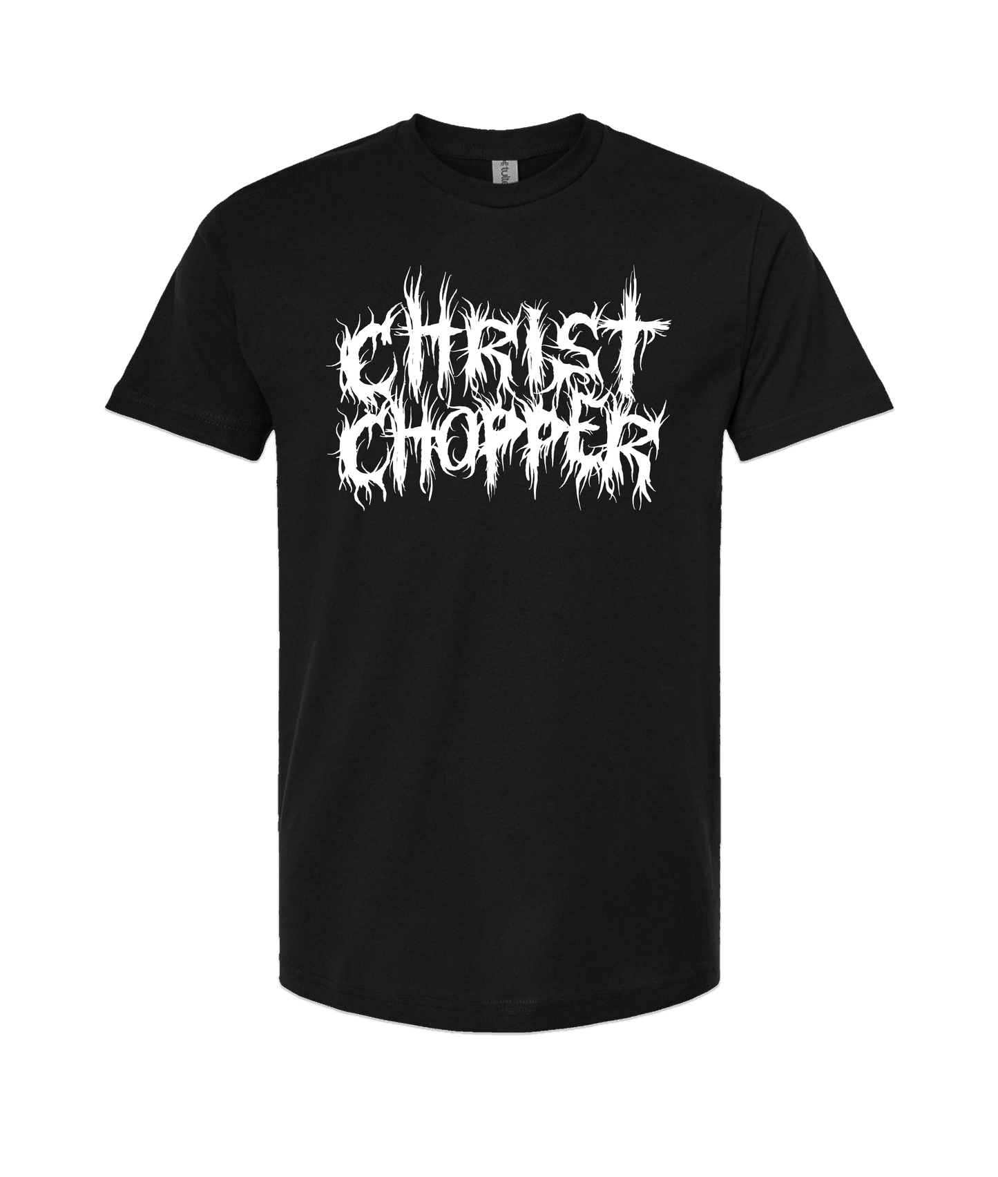 Christ Chopper - Logo - Black T-Shirt