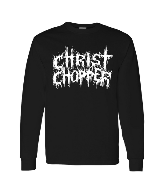 Christ Chopper - Logo - Black Long Sleeve T