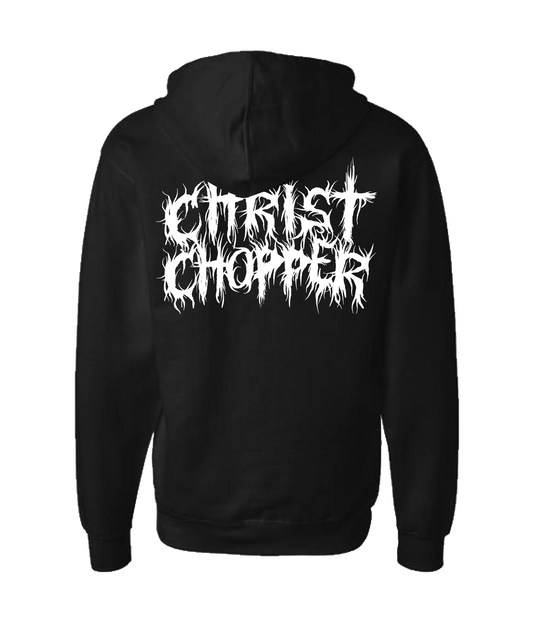 Christ Chopper - Logo - Black Zip Up Hoodie