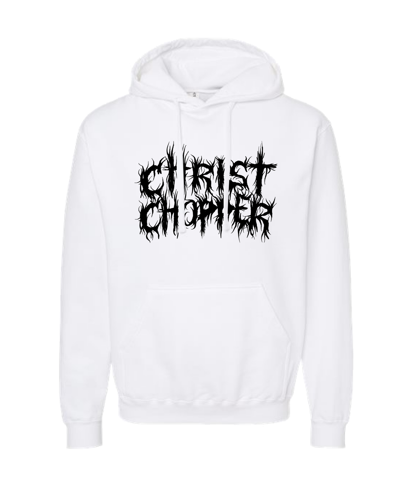 Christ Chopper - Logo - White Hoodie