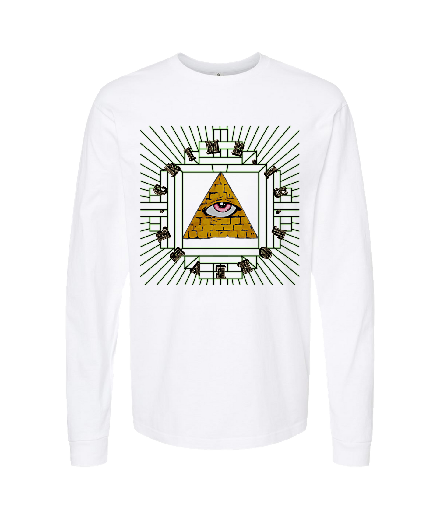 V-CCRTOP - Eternal Crime - White Long Sleeve T