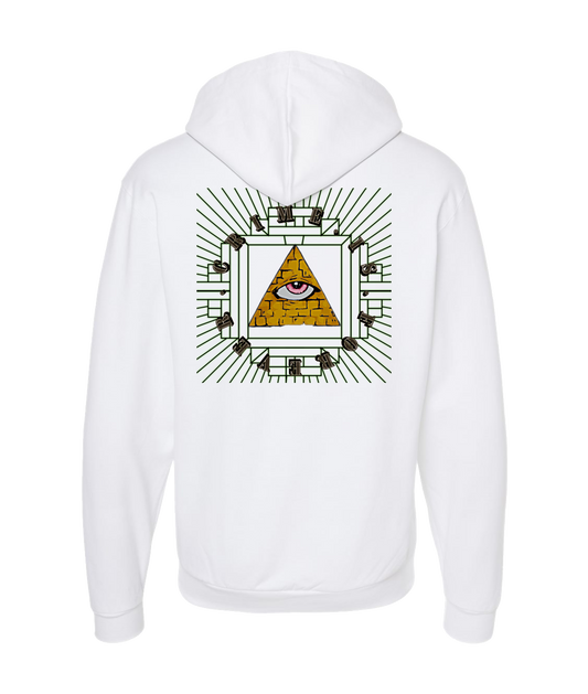 V-CCRTOP - Eternal Crime - White Zip Up Hoodie
