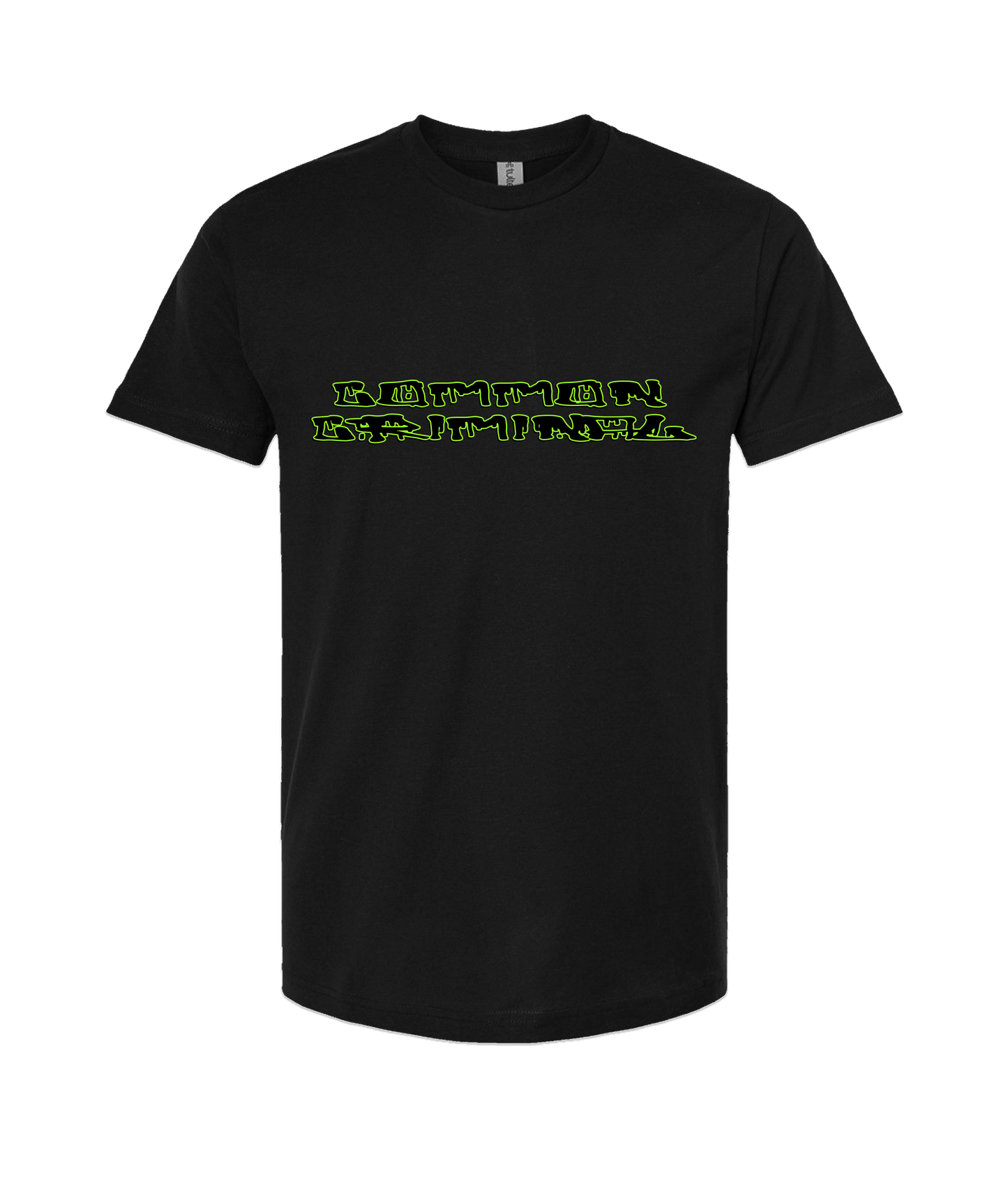 Common Criminal - LOGO 3 - Black T Shirt
