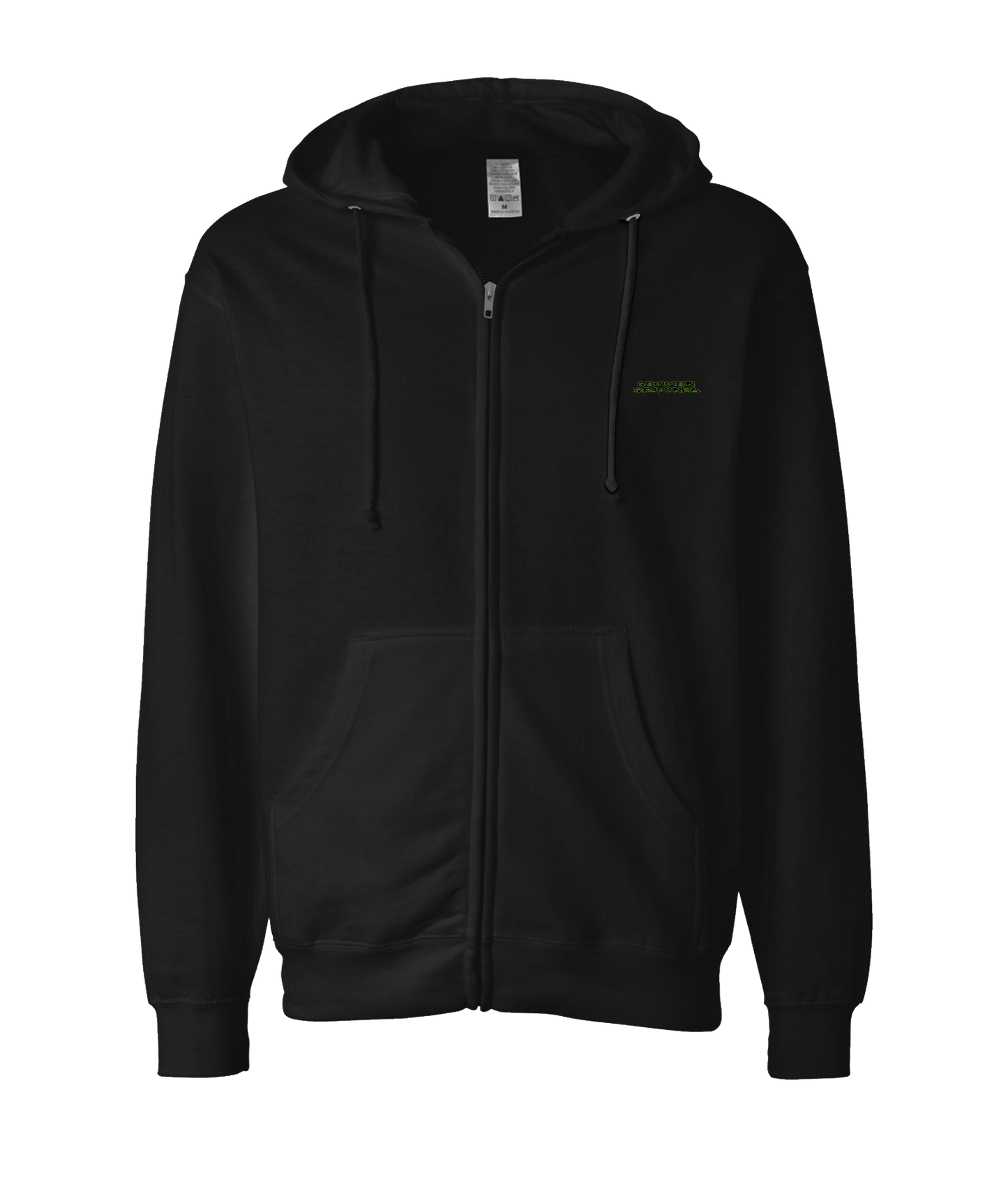 Common Criminal - LOGO 3 - Black Zip Up Hoodie