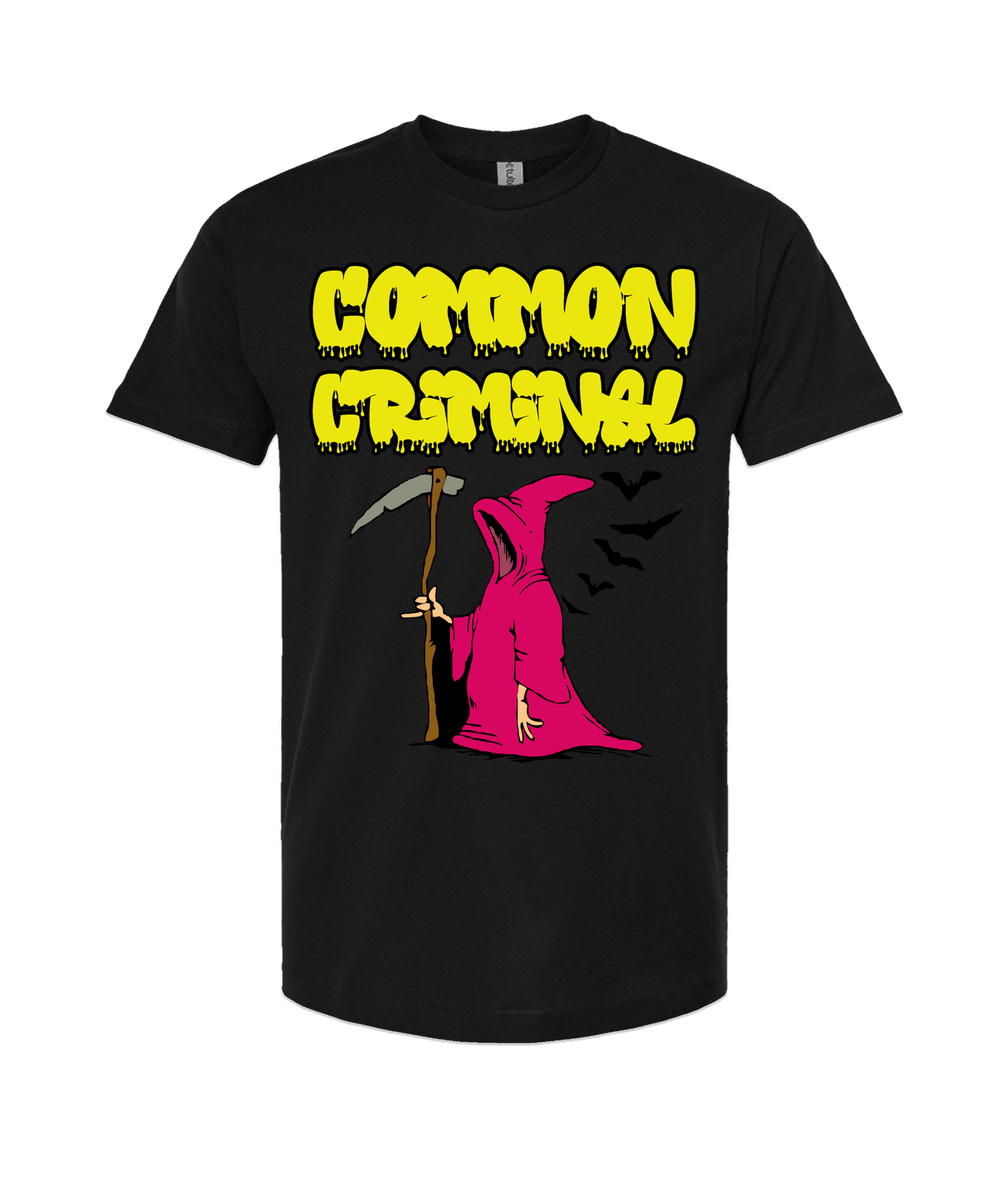Common Criminal - Don't Fear The Reaper - Black T-Shirt