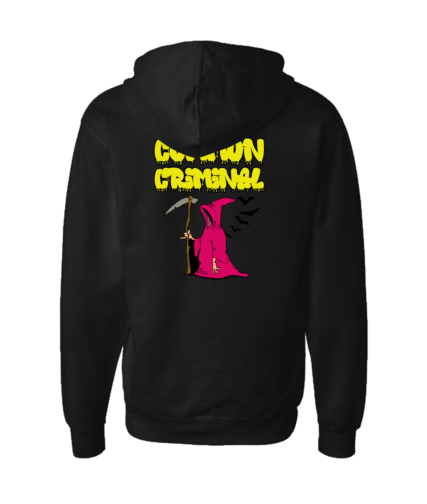 V-CCRTOP - Don't Fear The Reaper - Black Zip Up Hoodie