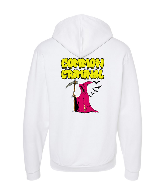 V-CCRTOP - Don't Fear The Reaper - White Zip Up Hoodie