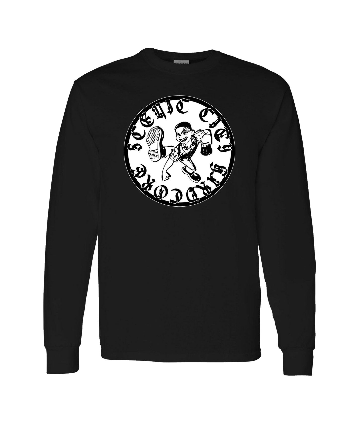 Common Criminal - SChXc - Black Long Sleeve T