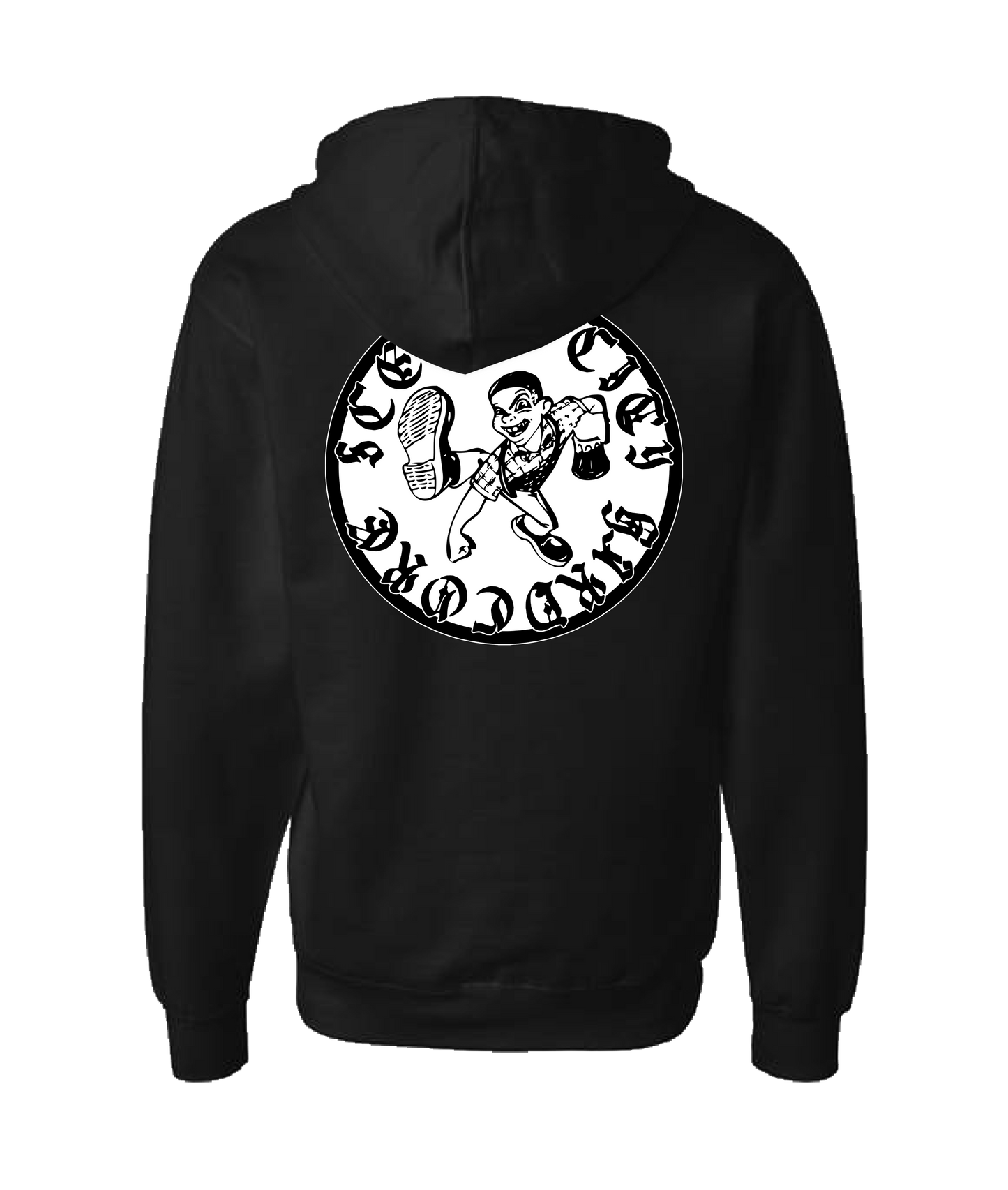 Common Criminal - SChXc - Black Zip Up Hoodie