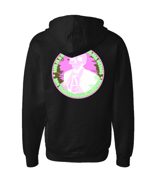 Common Criminal - Life is a movie - Black Zip Up Hoodie