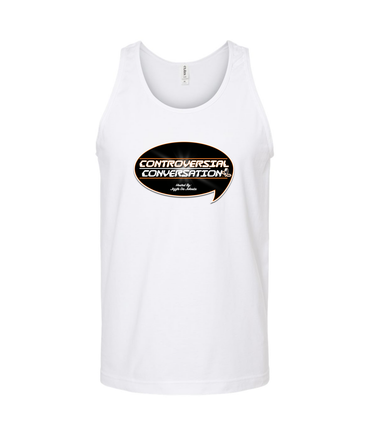 Controversial Conversation Logo Tank Top