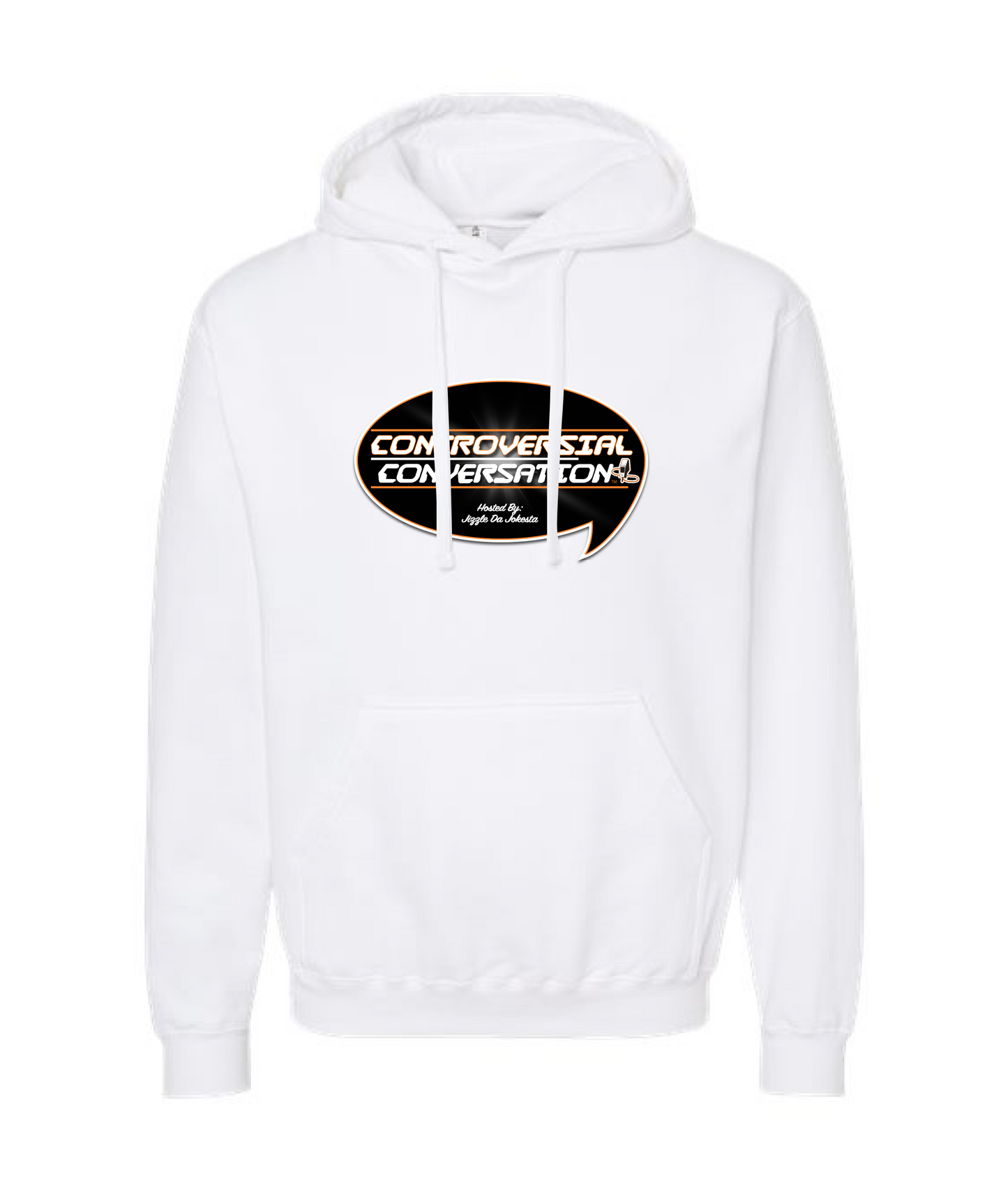 Controversial Conversation Logo Hoodie