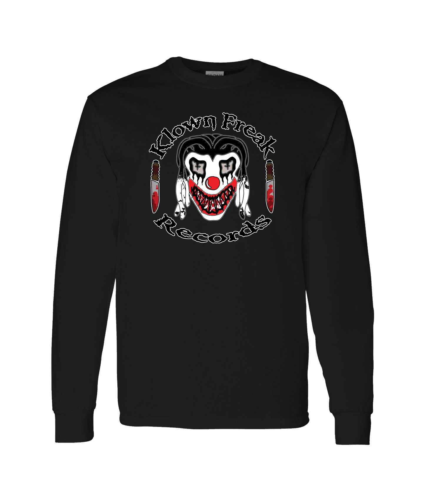 ?CARNAGE! - Klown - Black Long Sleeve T