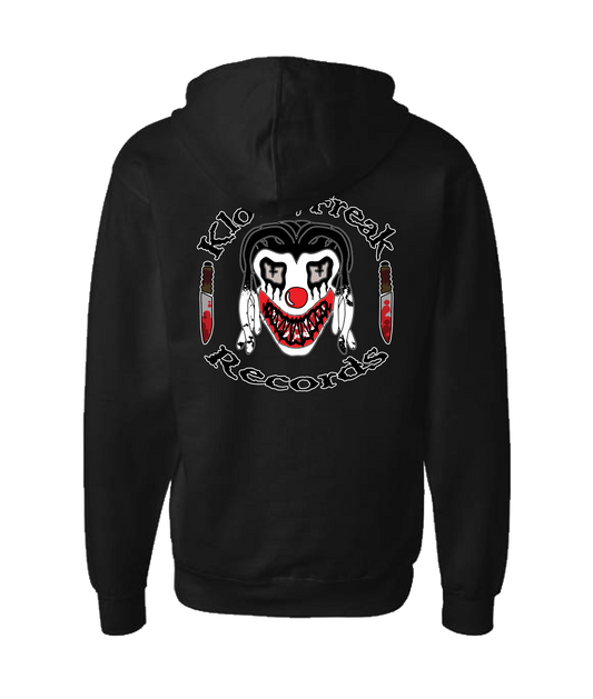 ?CARNAGE! - Klown - Black Zip Up Hoodie