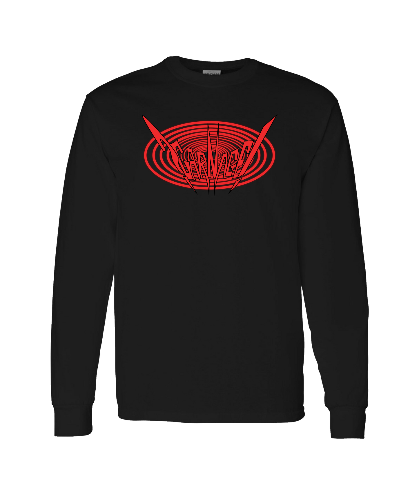?CARNAGE! - Logo - Black Long Sleeve T