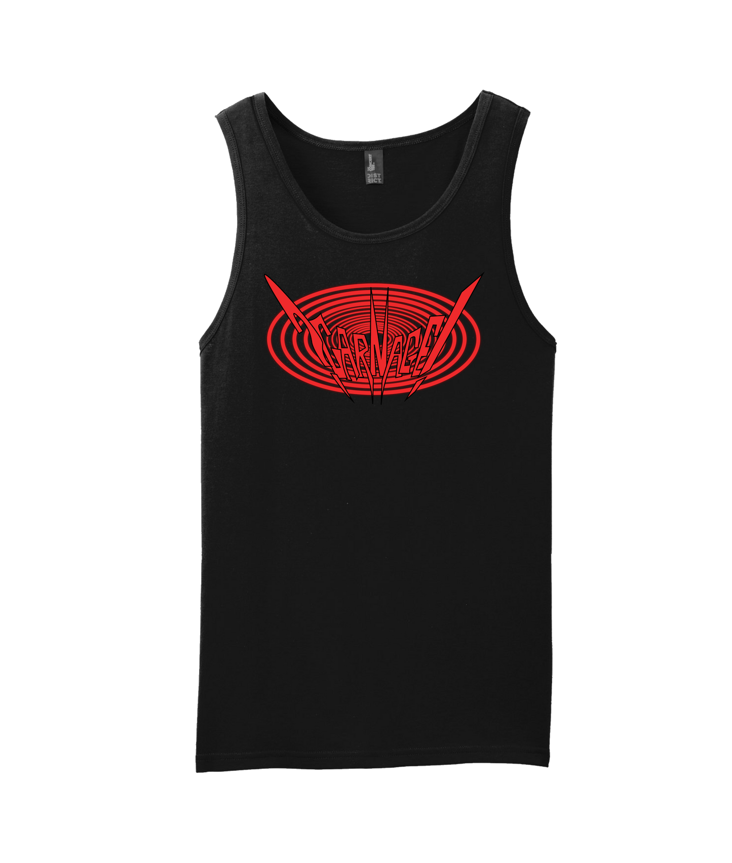 ?CARNAGE! - Logo - Black Tank Top
