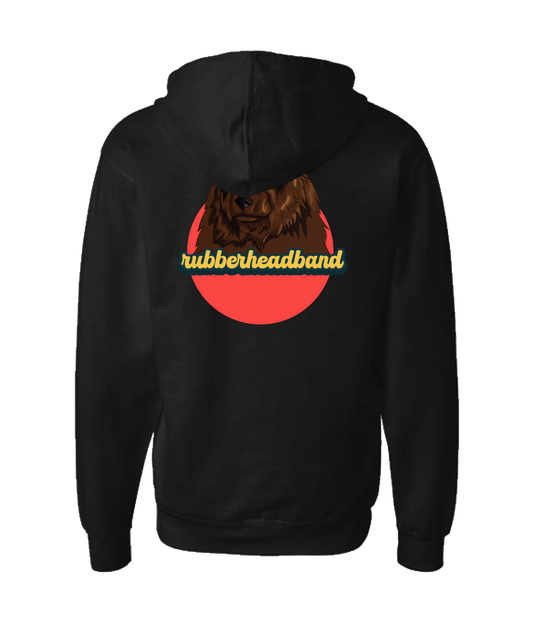 V-CHTOP - Bear - Black Zip Up Hoodie