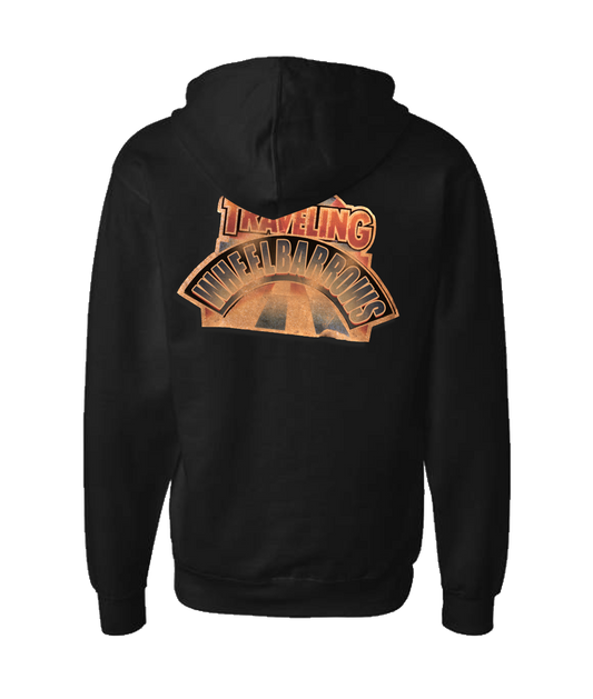 V-CMSTOP - TRAVELING WHEELBARROWS - Black Zip Up Hoodie