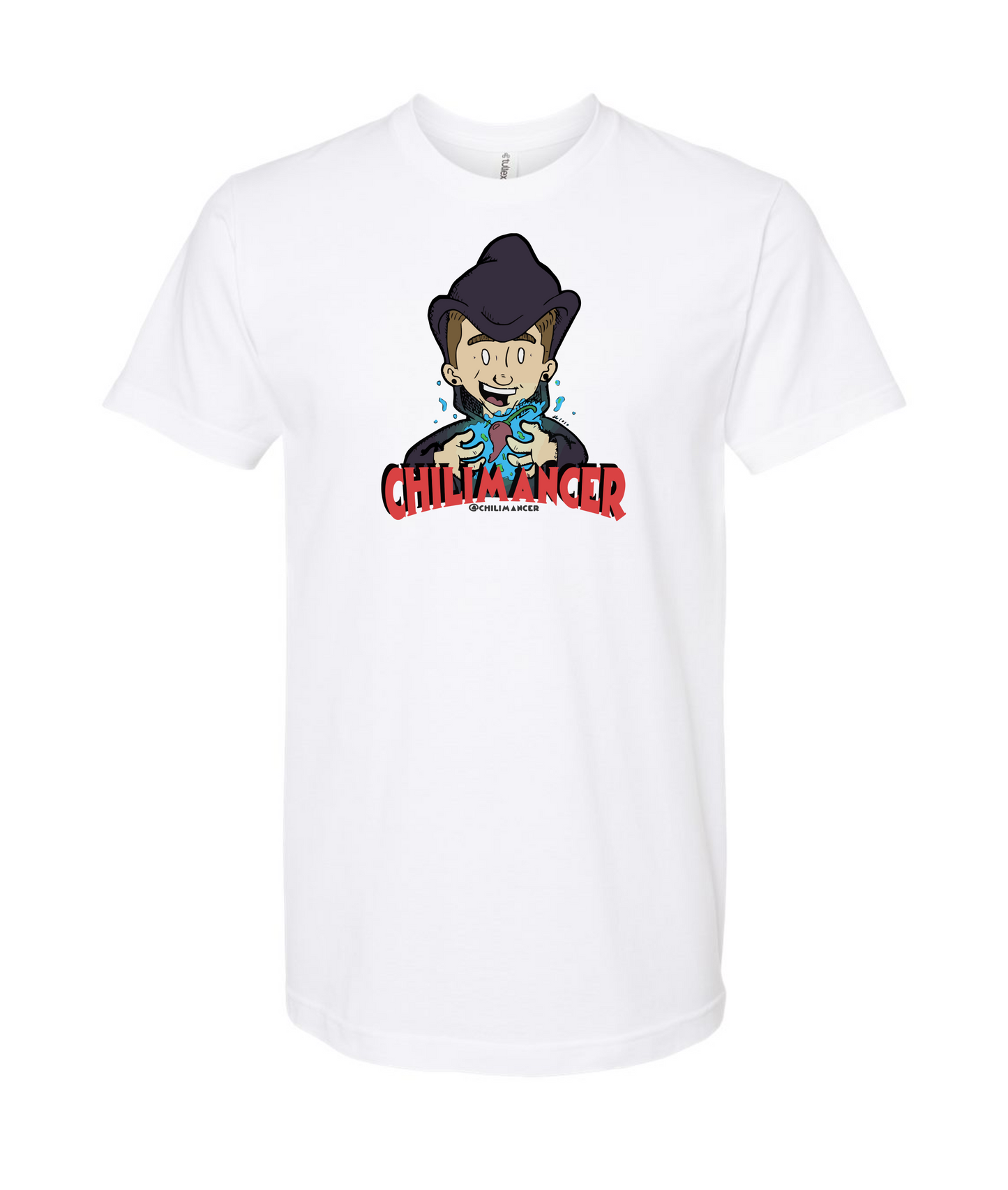 Chilimancer - Chili Eater - White T-Shirt