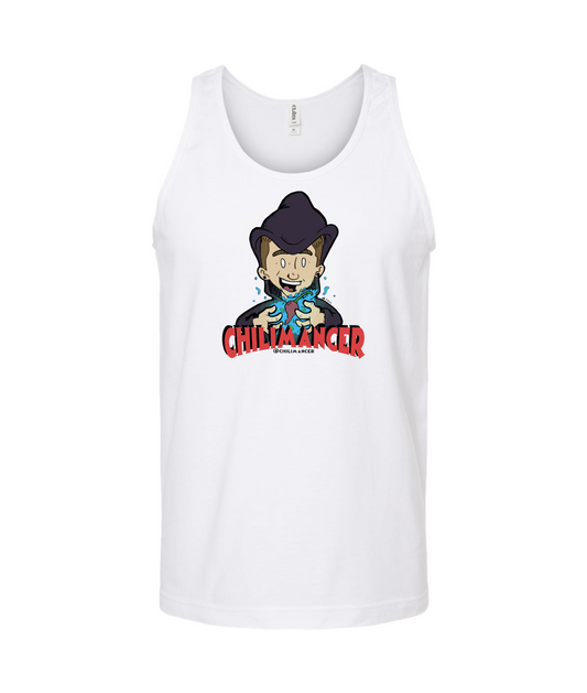 Chilimancer - Chili Eater - White Tank Top
