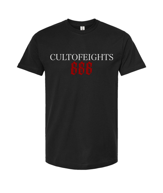 Cult Of Eights - CULT 01 - Black T-Shirt
