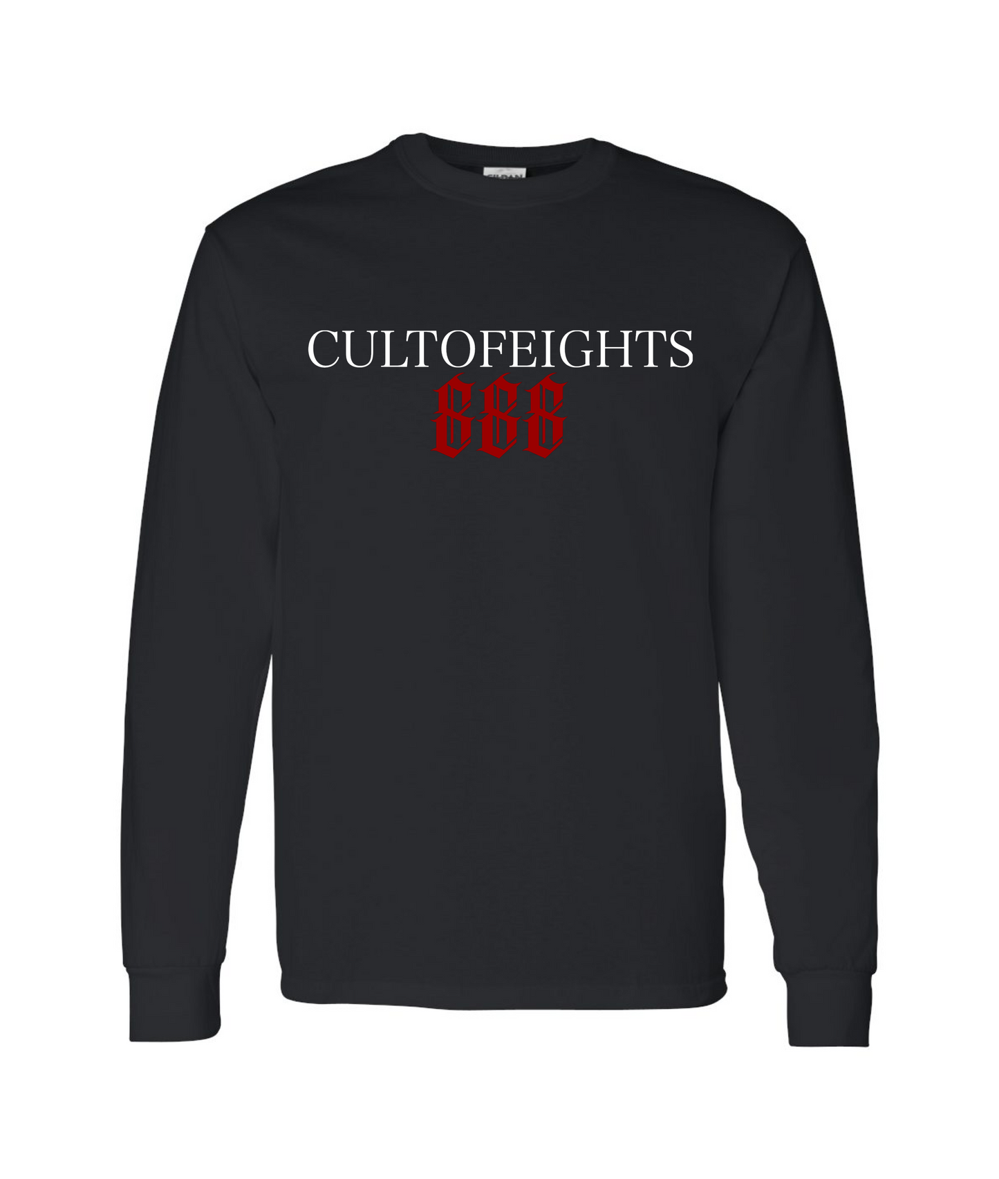 Cult Of Eights - CULT 01 - Black Long Sleeve T