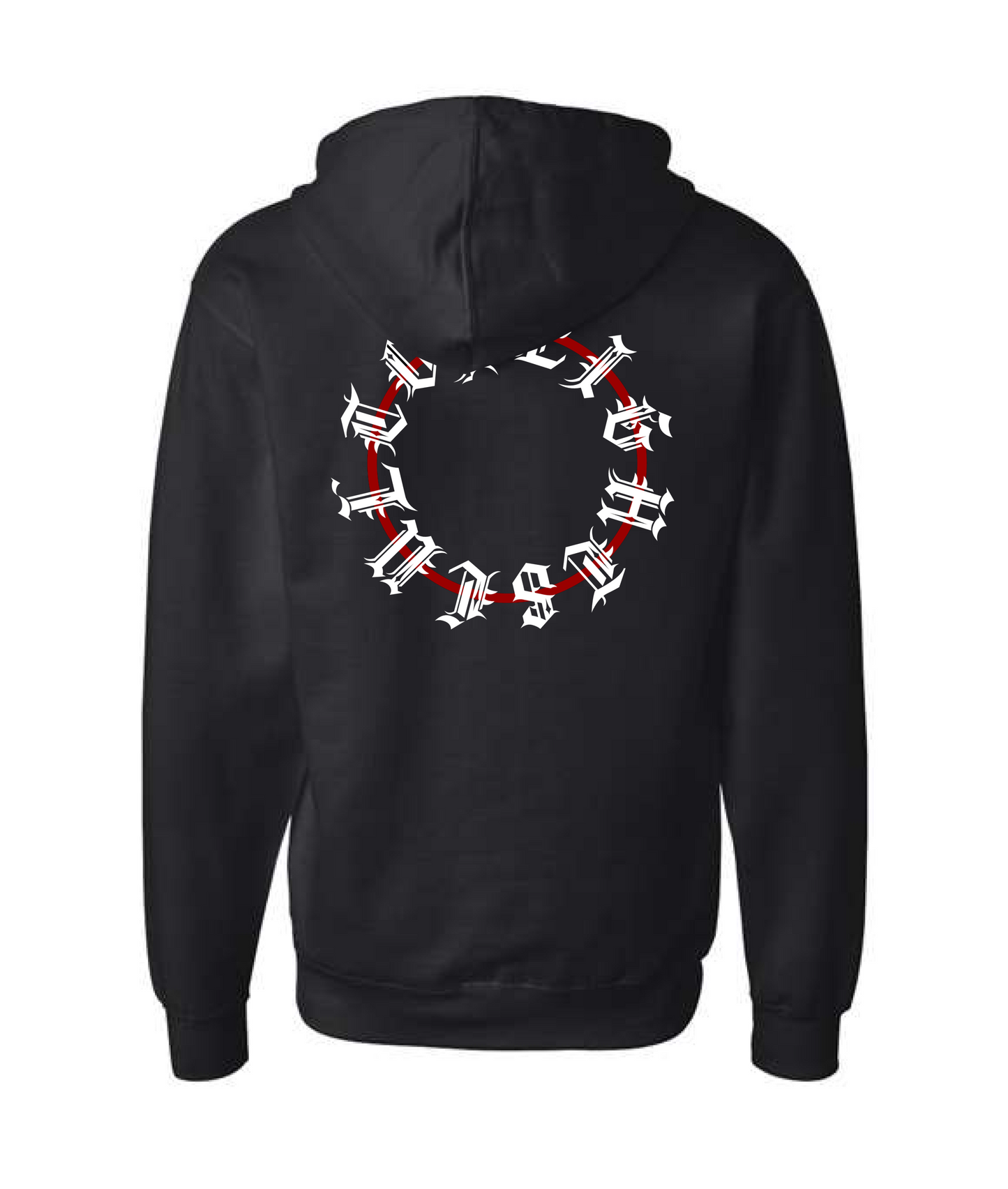 V-COETOP - CULT 01 - Black Zip Up Hoodie