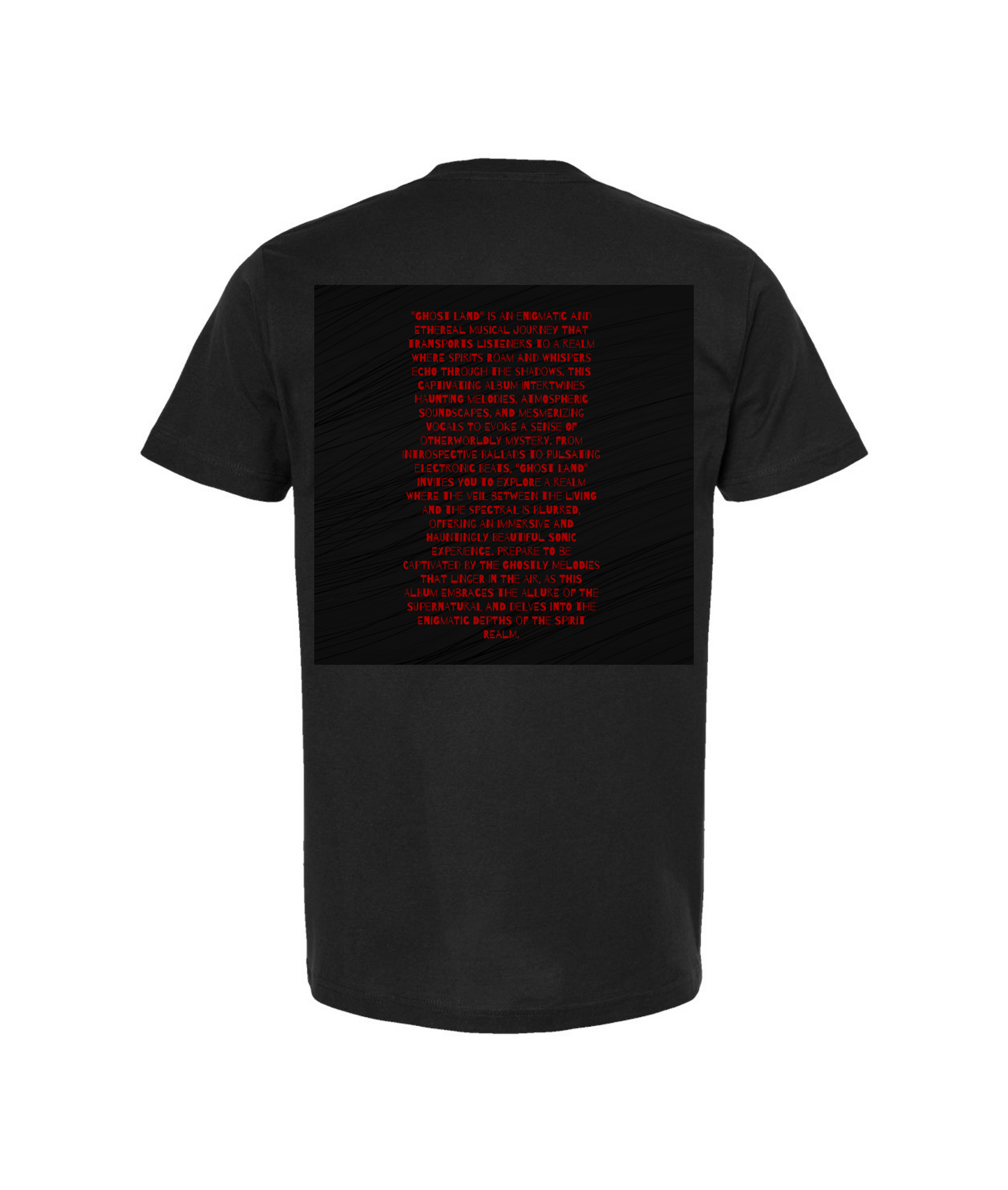 V-CON3TOP - Ghostland - Black T-Shirt
