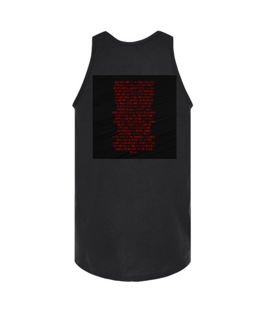 V-CON3TOP - Ghostland - Black Tank Top