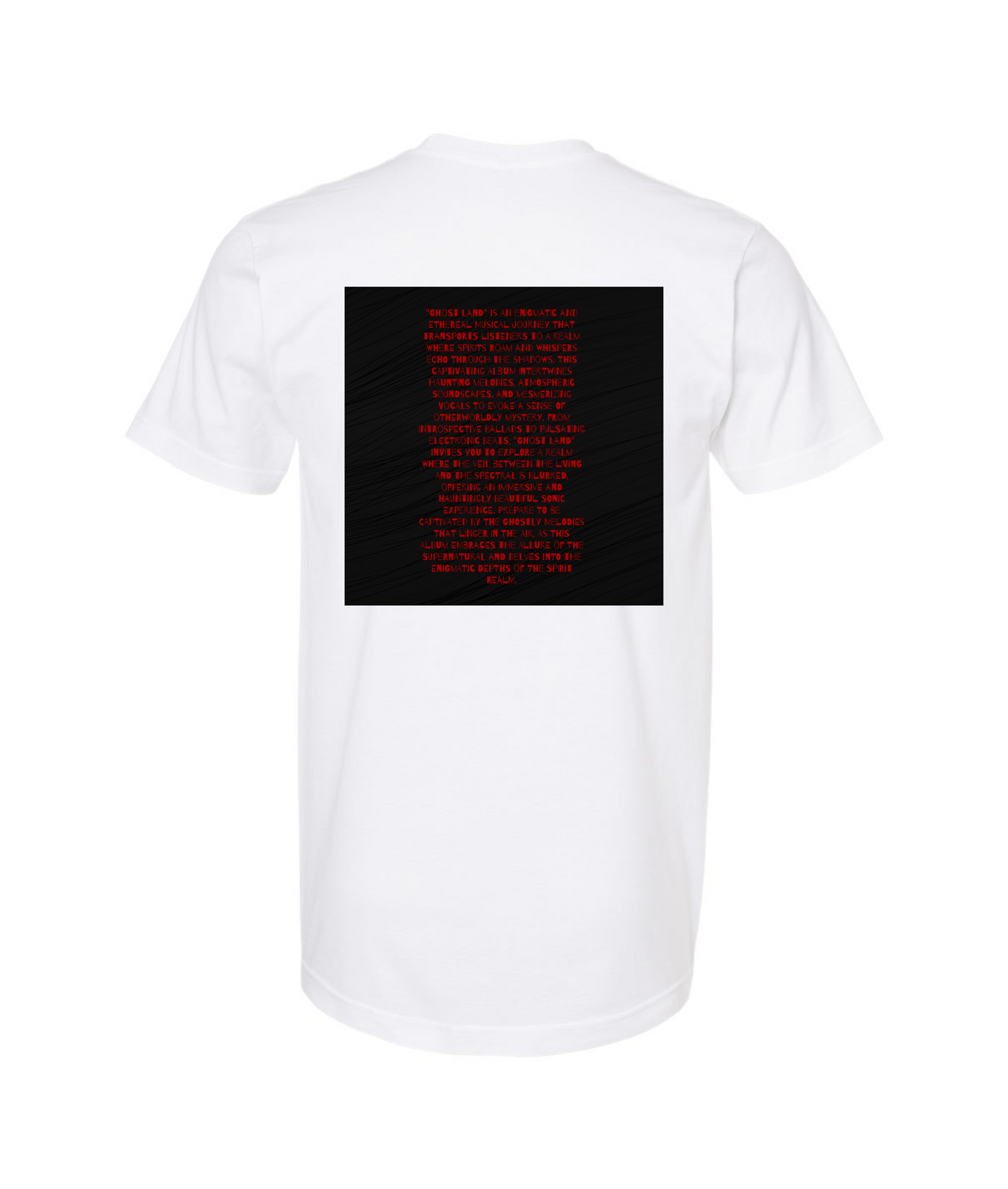 V-CON3TOP - Ghostland - White T Shirt
