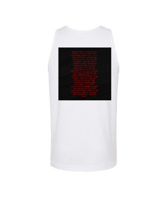 V-CON3TOP - Ghostland - White Tank Top