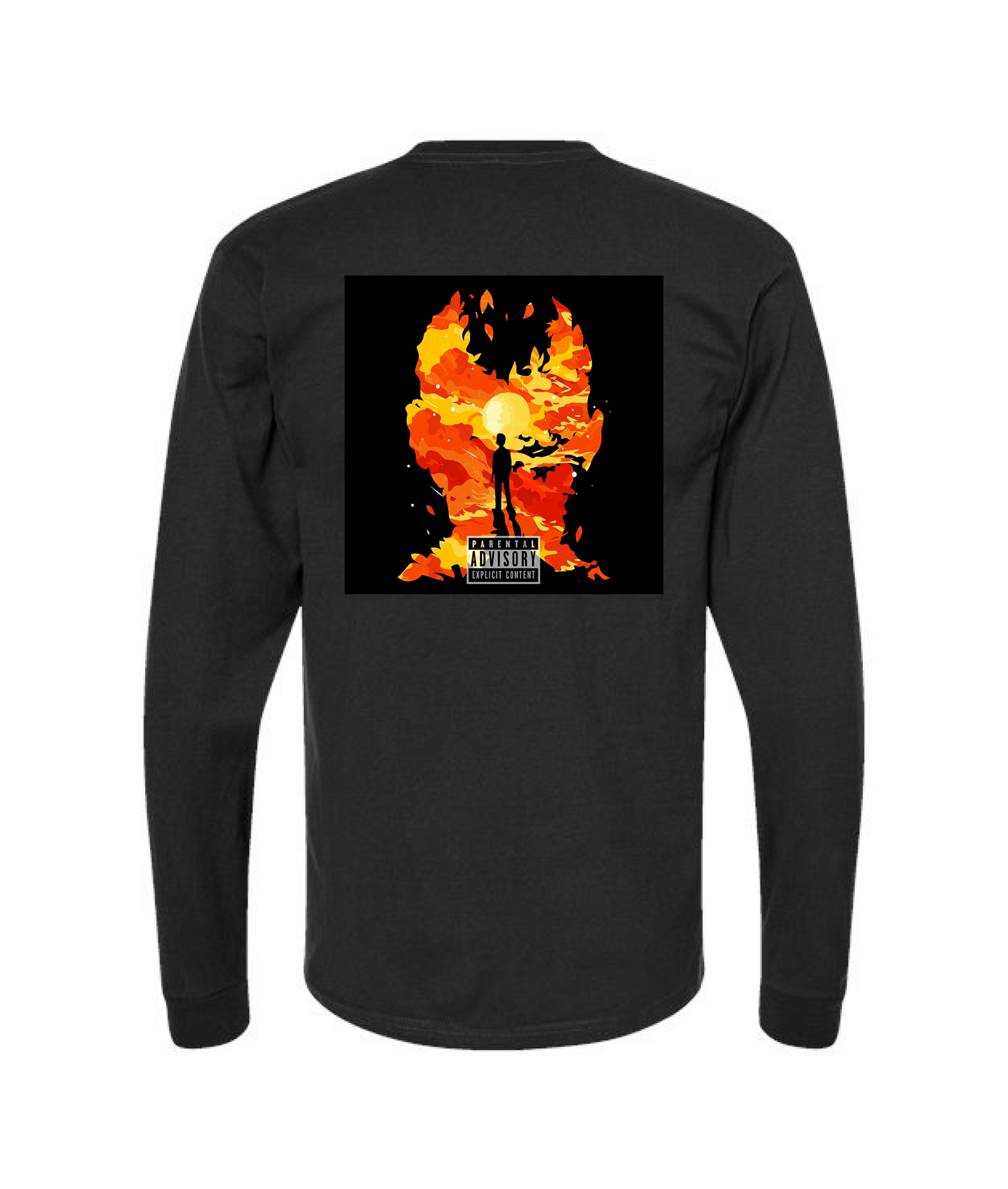 V-CON3TOP - Quote - Black Long Sleeve T