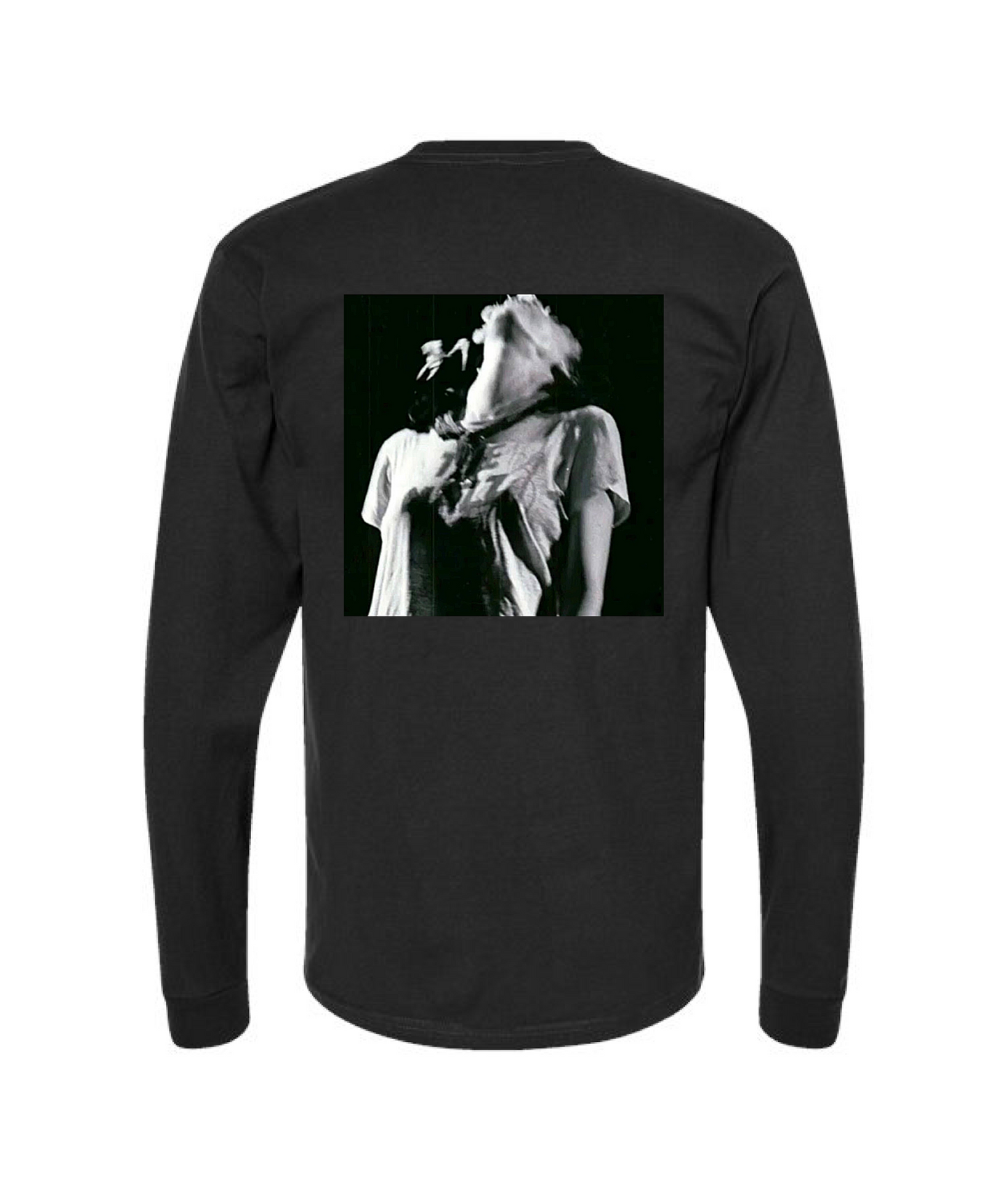 CHRIS SYDD - KEEP YOUR HEAD UP - Black Long Sleeve T