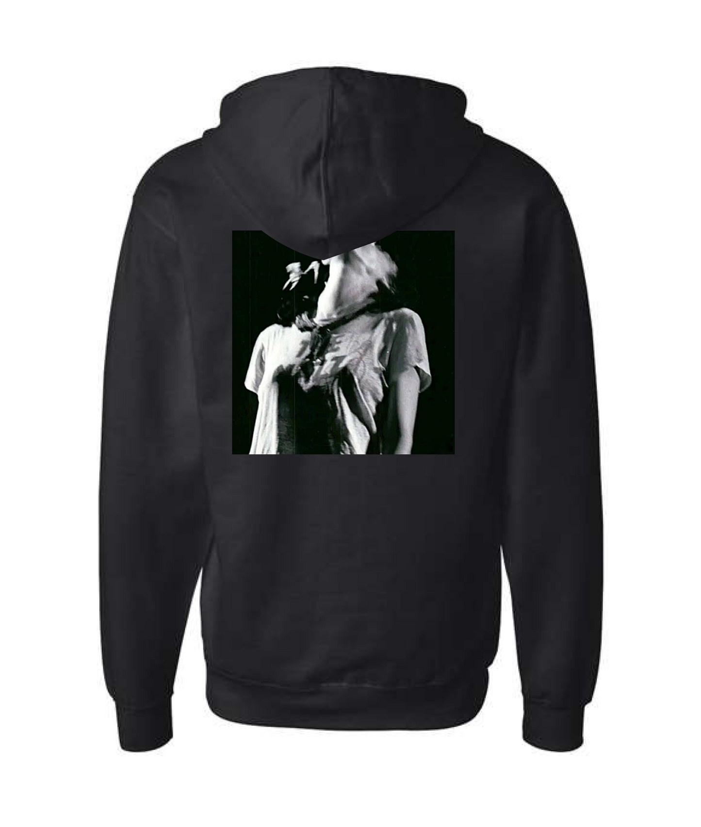 CHRIS SYDD - KEEP YOUR HEAD UP - Black Zip Up Hoodie