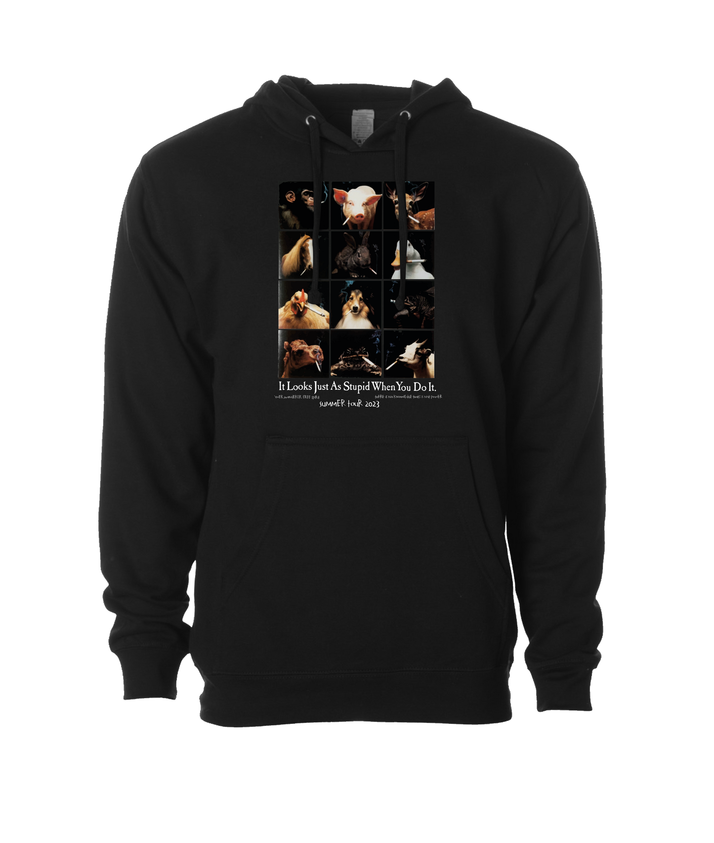 CHRIS SYDD - It Looks Just As Stupid When You Do It. - Black Hoodie